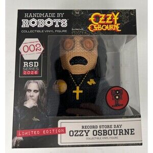 Ozzy Osbourne Handmade by Robots RSD Record Store Day 2026 Vinyl Figure Limited